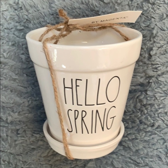 Rae Dunn Accessories - Rae Dunn Small “HAPPY SPRING” Planter